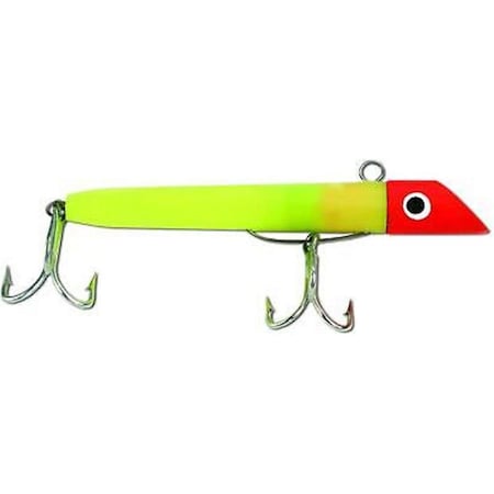 Sea Striker 2 oz Gotcha 1500 Series Red & Chartreuse Fishing Lure G1508
